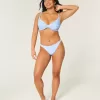 Reggiseno bikini con ferretto e scollo profondo