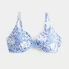 Reggiseno bikini con ferretto e scollo profondo