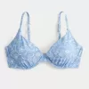 Reggiseno bikini con ferretto e scollo profondo