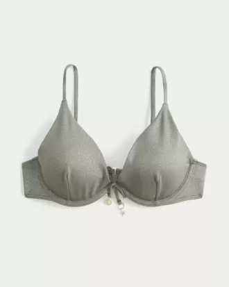 Reggiseno bikini con ferretto scintillante