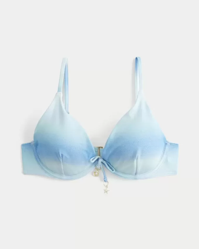 Reggiseno bikini con ferretto scintillante