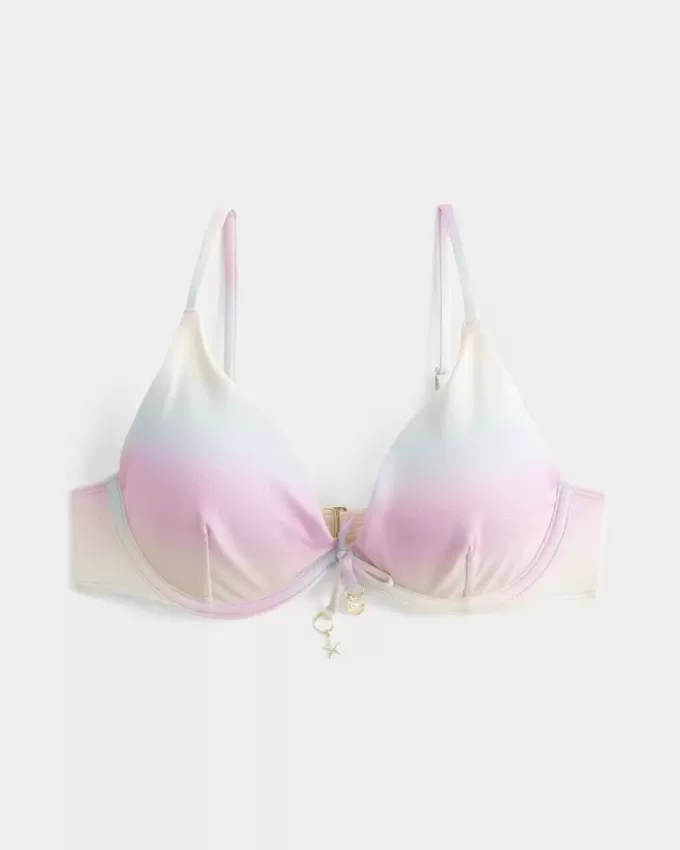 Reggiseno bikini con ferretto scintillante