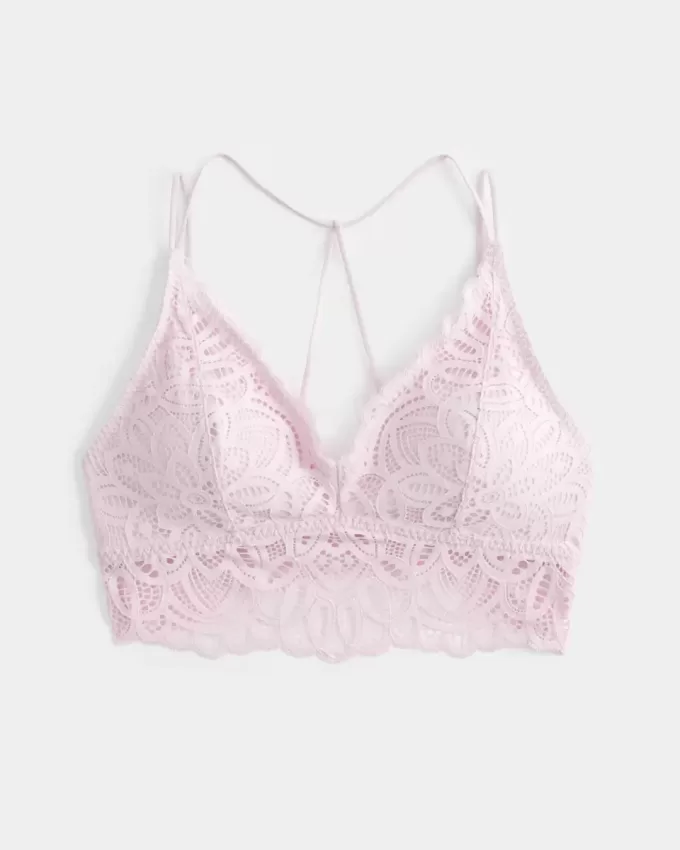Reggiseno in pizzo stile uncinetto