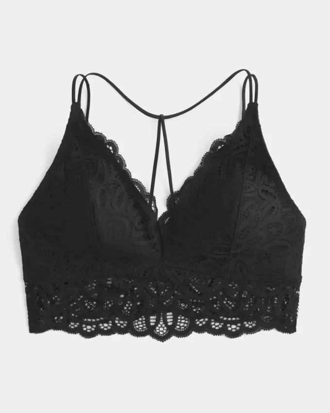 Reggiseno in pizzo stile uncinetto