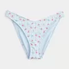Slip bikini a coste con sgambatura alta