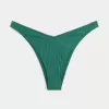 Slip bikini a coste con sgambatura alta e sgambatura alta