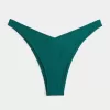 Slip bikini a coste con sgambatura alta e sgambatura alta