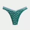 Slip bikini a vita alta con sgambatura a V