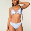 Slip bikini a vita alta con sgambatura alta e curve