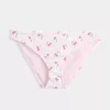 Slip bikini a vita bassa a coste