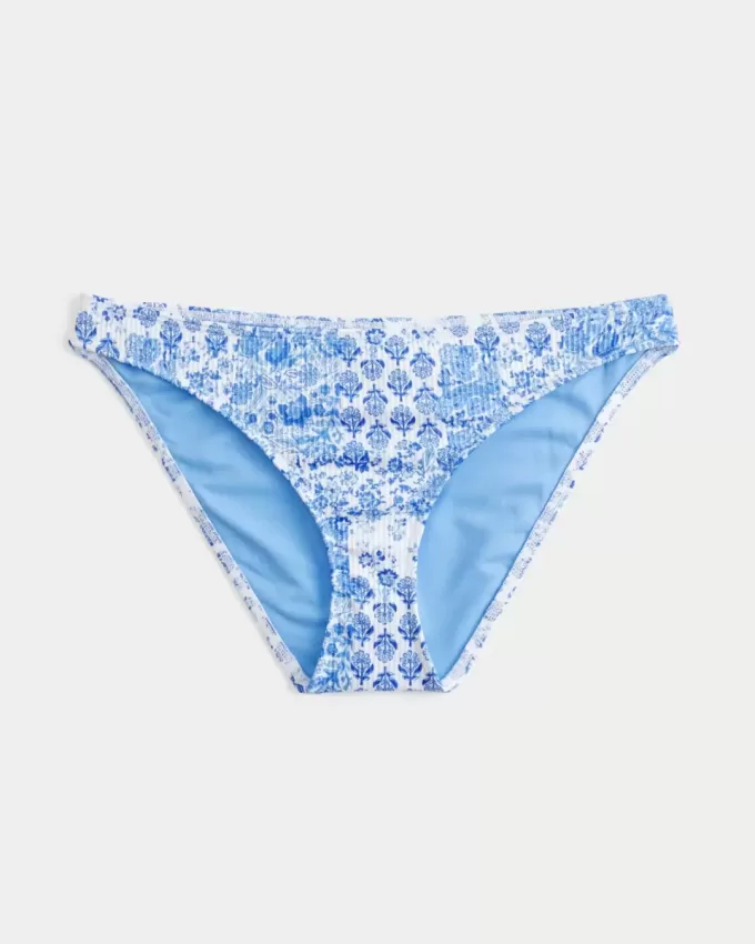 Slip bikini a vita bassa a coste