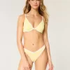 Slip bikini Cheekiest a vita alta con sgambatura a coste e vita a V Slip bikini Cheekiest a vita alta con sgambatura a coste e vita a V