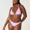 Slip bikini Cheekiest con sgambatura alta e cinturini ricamati Slip bikini Cheekiest con sgambatura alta e cinturini ricamati