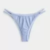 Slip bikini Cheekiest con sgambatura alta e cinturini ricamati Slip bikini Cheekiest con sgambatura alta e cinturini ricamati