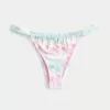 Slip bikini Cheekiest con spalline larghe e sgambatura alta