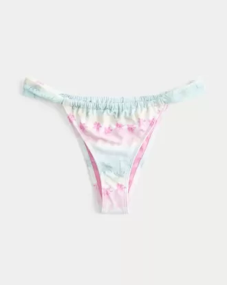 Slip bikini Cheekiest con spalline larghe e sgambatura alta
