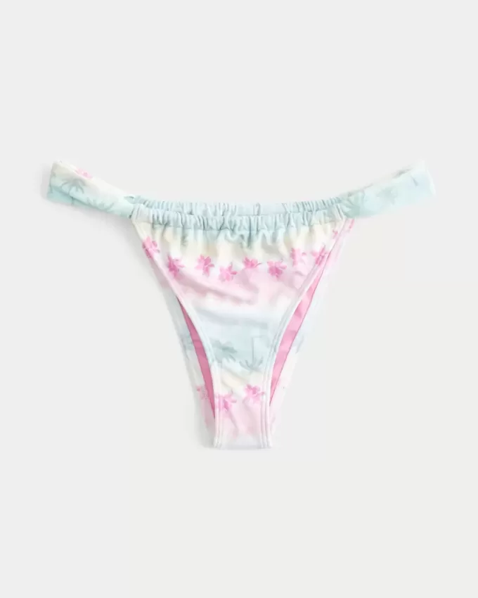 Slip bikini Cheekiest con spalline larghe e sgambatura alta