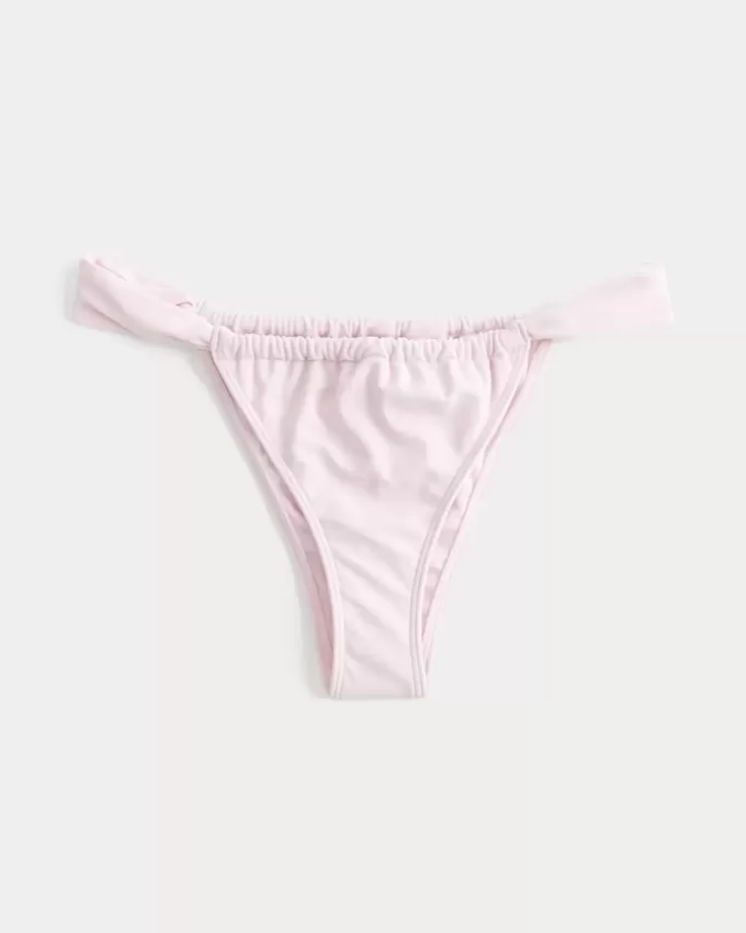 Slip bikini Cheekiest con spalline larghe e sgambatura alta