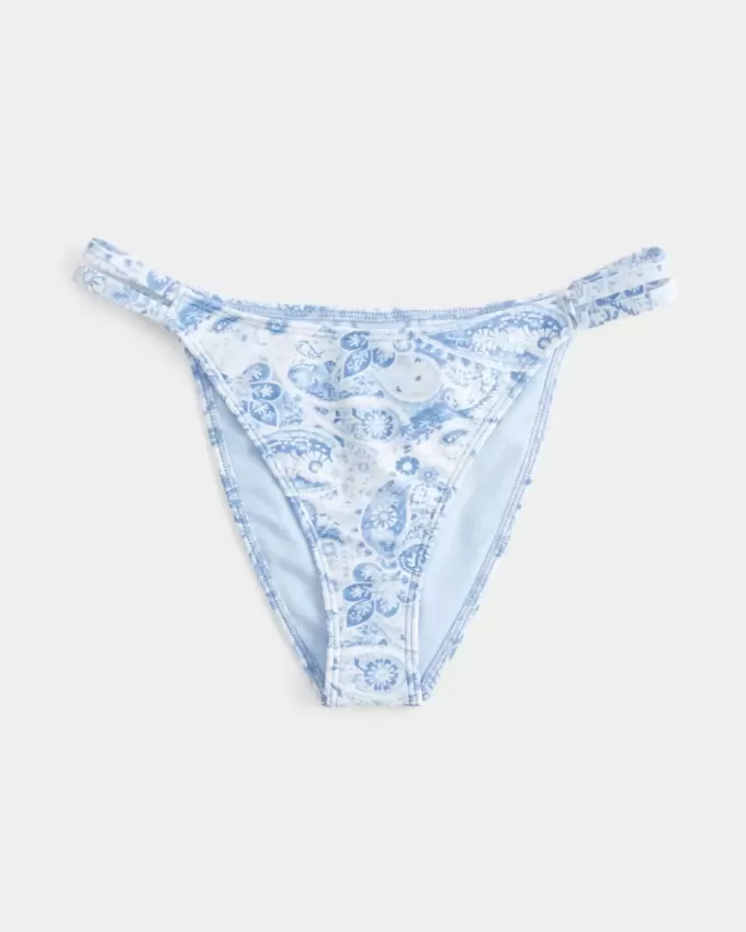 Slip bikini Cheeky con doppia cinghia