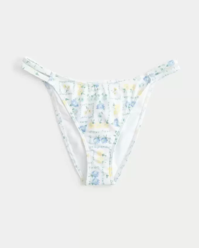 Slip bikini Cheeky con doppia cinghia