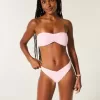 Slip bikini Cheeky in jacquard con vita a V e sgambatura alta Slip bikini Cheeky in jacquard con vita a V e sgambatura alta