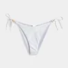 Slip bikini Cheeky reversibile con lacci laterali Slip bikini Cheeky reversibile con lacci laterali