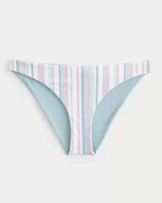 Slip bikini reversibile a vita bassa e sgambata