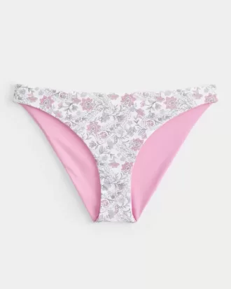 Slip bikini reversibile a vita bassa e sgambata