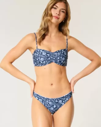 Slip bikini reversibile a vita bassa e sgambata