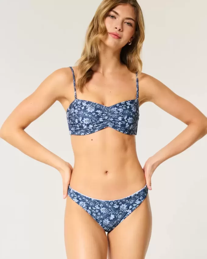 Slip bikini reversibile a vita bassa e sgambata