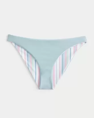 Slip bikini reversibile a vita bassa e sgambata
