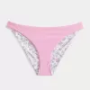 Slip bikini reversibile a vita bassa e sgambata