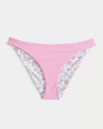 Slip bikini reversibile a vita bassa e sgambata