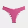 Slip bikini reversibile con vita a V