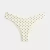 Slip bikini reversibile con vita a V