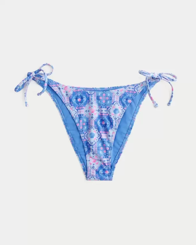 Slip bikini sfacciato con lacci laterali