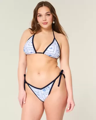 Slip bikini sfacciato con lacci laterali