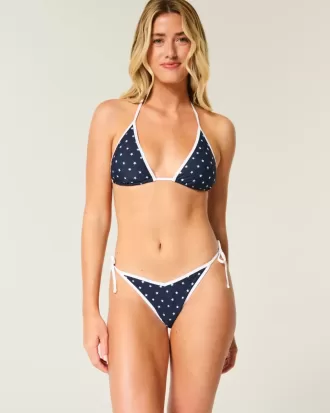 Slip bikini sfacciato con lacci laterali