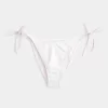 Slip bikini sfacciato con lacci laterali