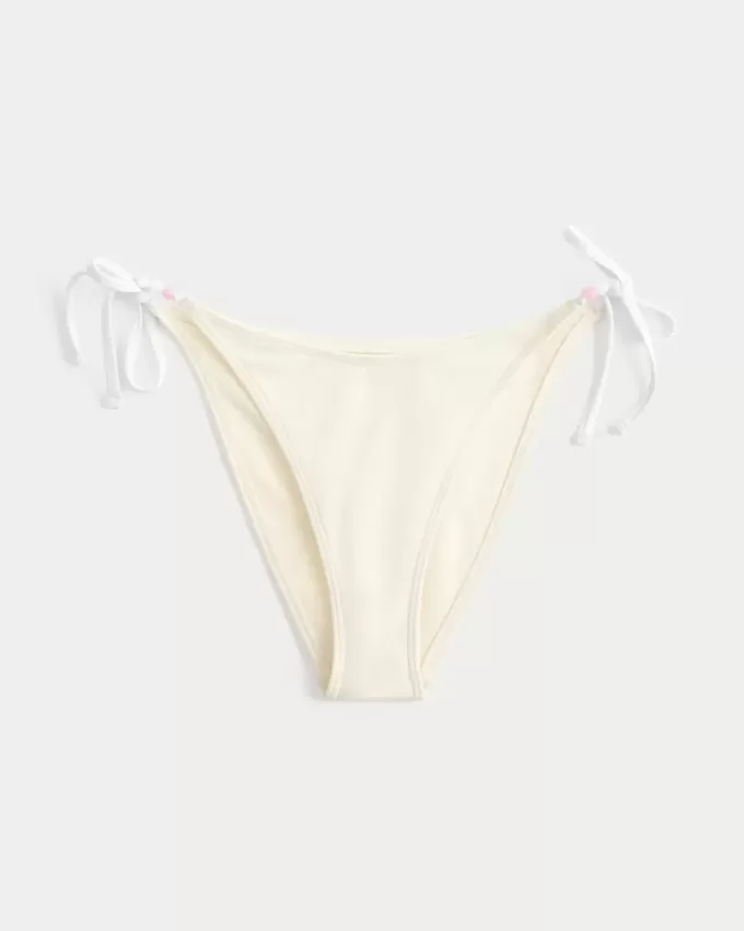 Slip bikini sfacciato con lacci laterali