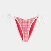Slip bikini sfacciato con lacci laterali