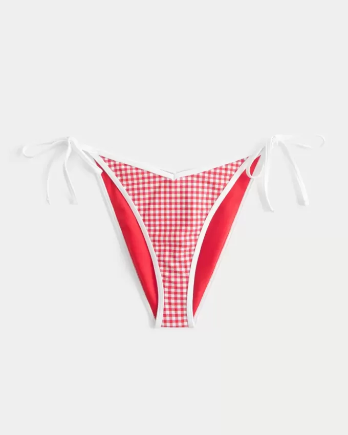 Slip bikini sfacciato con lacci laterali