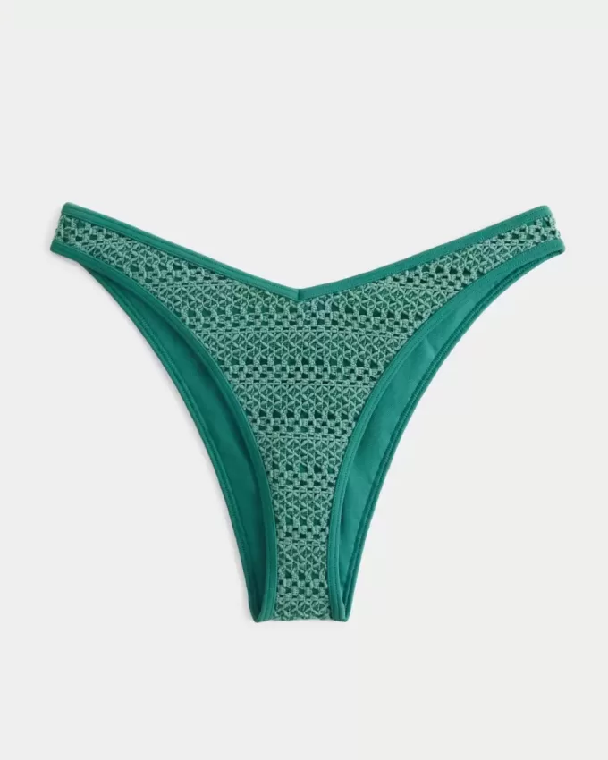 Slip bikini sfacciato in stile uncinetto Slip bikini sfacciato in stile uncinetto