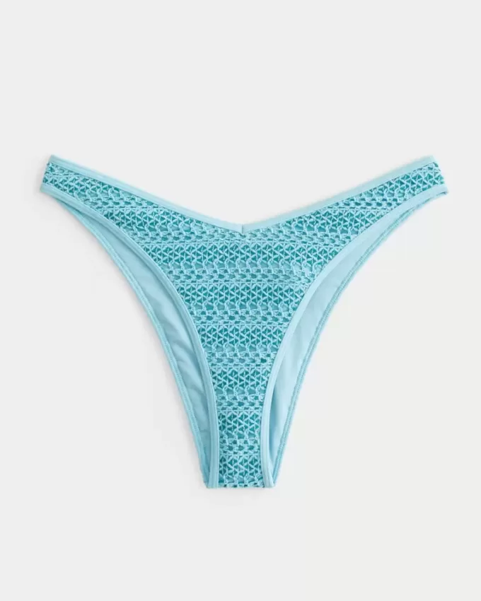 Slip bikini sfacciato in stile uncinetto Slip bikini sfacciato in stile uncinetto