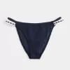 Slip bikini sfacciato in stile uncinetto