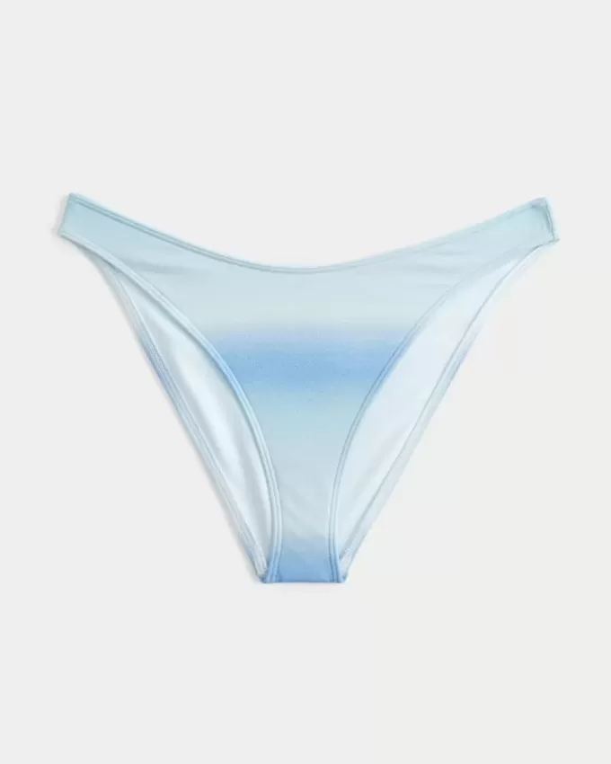 Slip bikini sgambato e scintillante