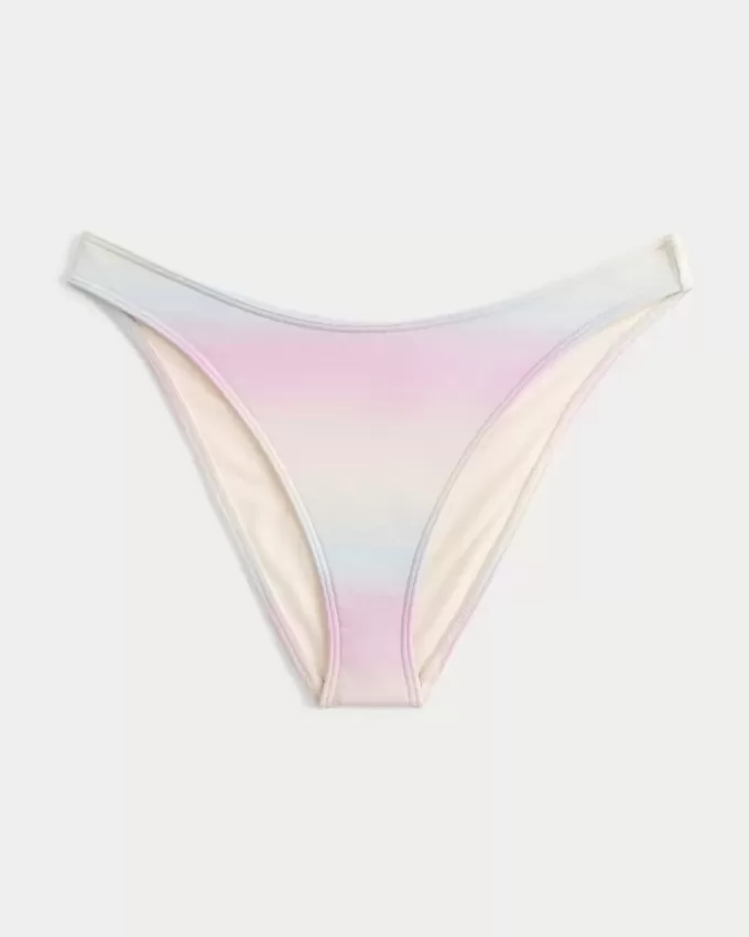 Slip bikini sgambato e scintillante