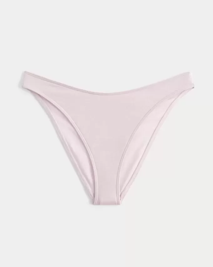 Slip bikini sgambato e scintillante