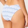 Slip bikini sgambato e sgambato con arricciatura