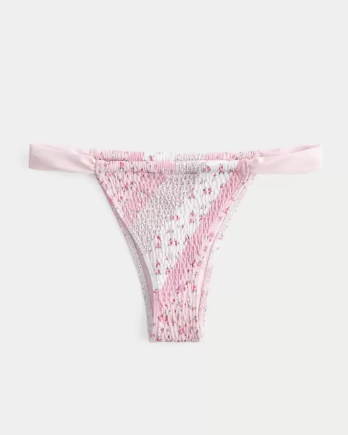 Slip bikini sgambato e sgambato con arricciatura Slip bikini sgambato e sgambato con arricciatura